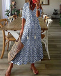 Bruna | Abito midi in stile boho disinvolto