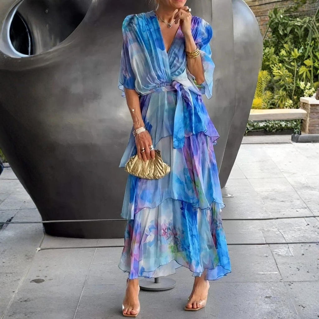 Barbara | Elegante vestido de gasa