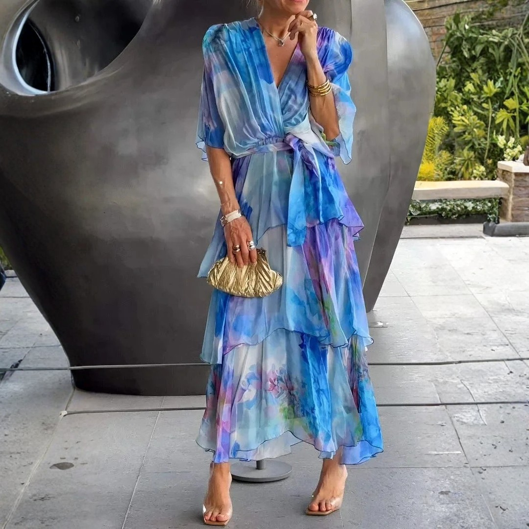 Barbara | Elegante vestido de gasa