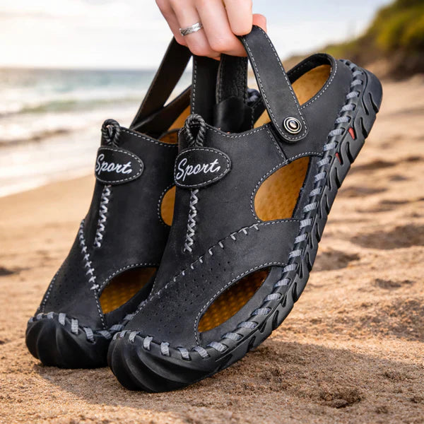 Chiara Rossetti™ | Sandali da spiaggia in pelle premium