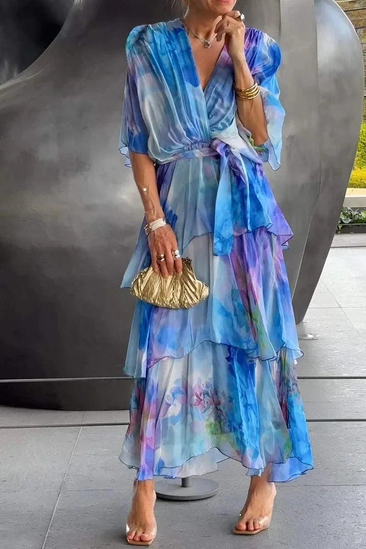 Barbara | Elegante vestido de gasa